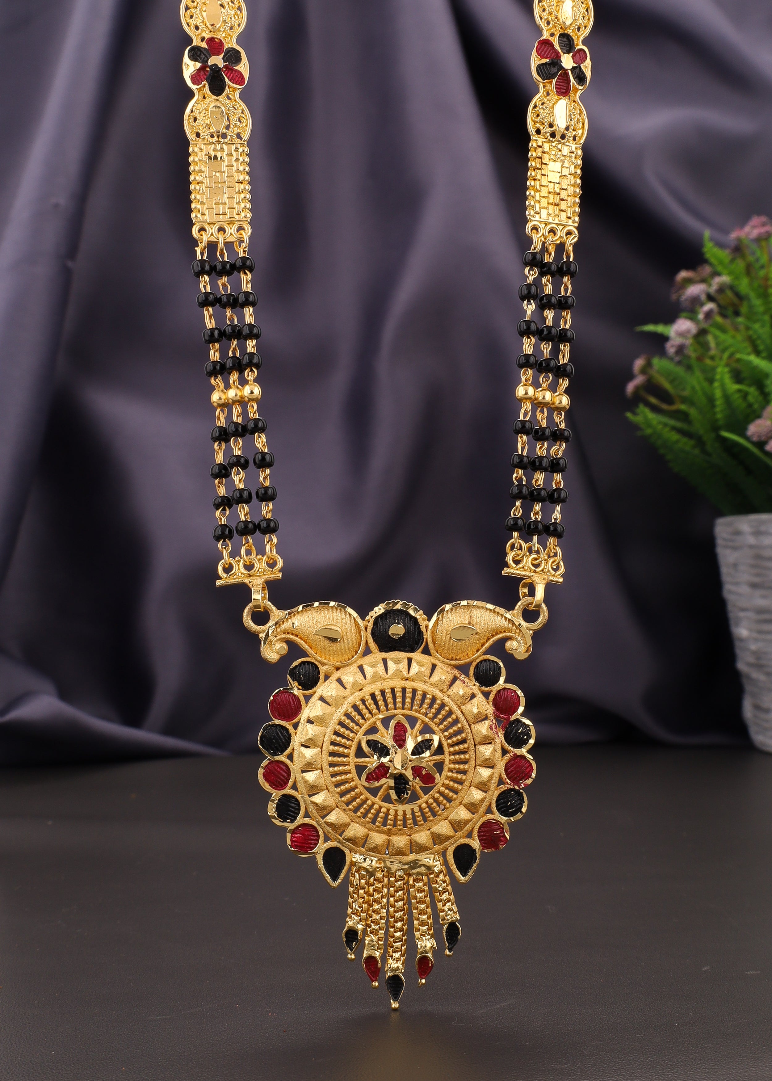 Ethereal Ember Mangalsutra