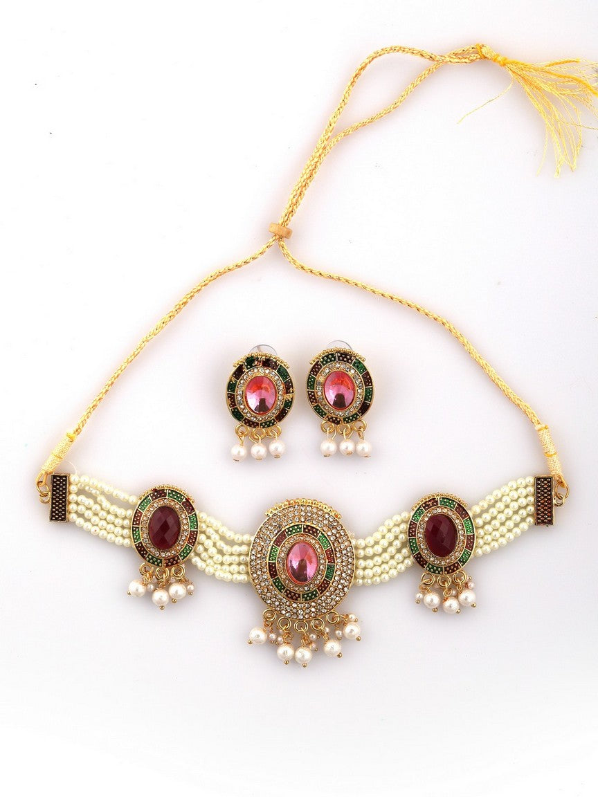Glimmering Pearl Fantasia Necklace