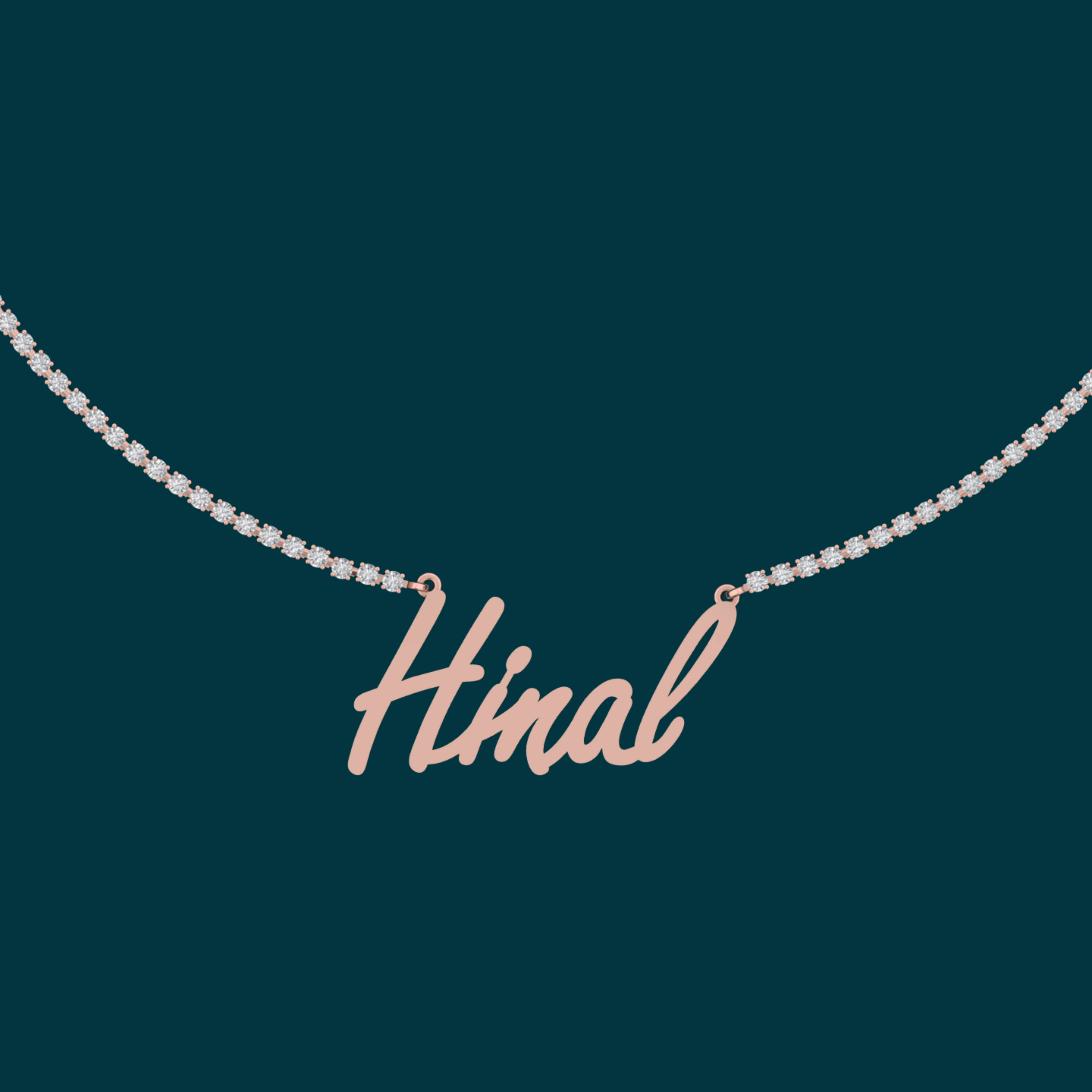 92.5 sterling silver custom hubby/ baby name Customized Pendant with chain/ Moissanite Handmade Special Name band /long distance promise gift for love/ Special one person name Pendant with chain/ minimalist pendant chain