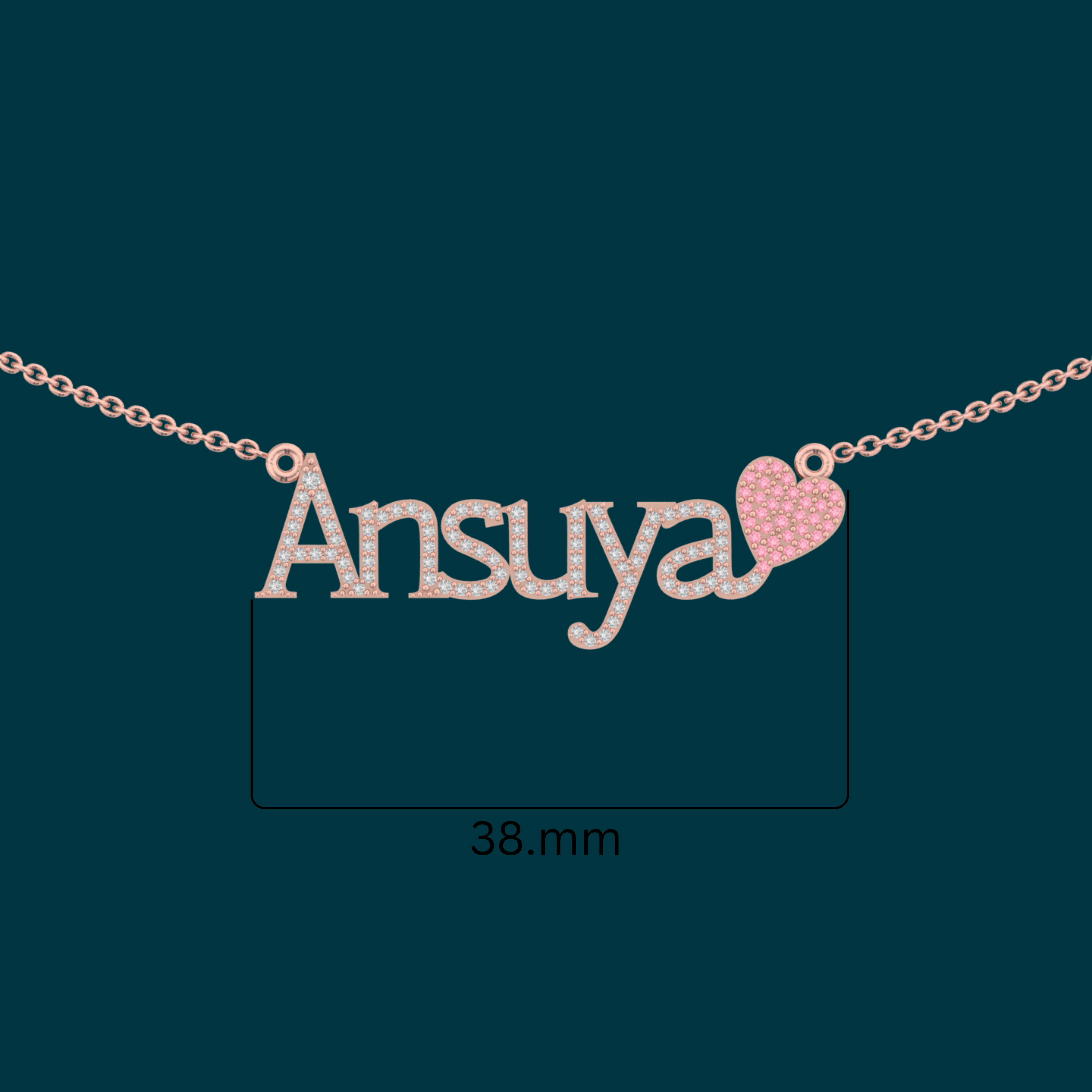 92.5 sterling silver custom hubby/ baby/ BFF name Customized Diamond Pendant with chain/ Moissanite Handmade Special Name band /long distance promise gift for love/ Special one person name Diamond Pendant with chain/ minimalist Diamond pendant chain